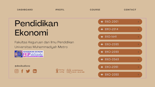 desbud, desi budiono, pendidikan ekonomi um metro